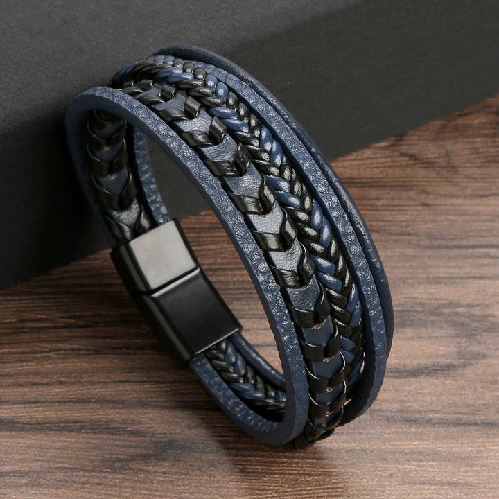 Leren herenarmband – stoer, stijlvol en tijdloos (1+1 Gratis)